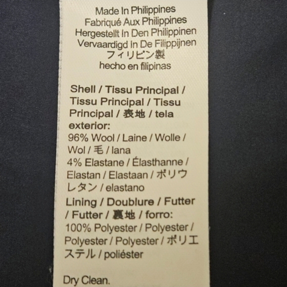 J. CREW TOLLEGNO 1900 SOMMERSET BLAZER ITALIAN STRETCH WOOL 4 - Picture 8 of 8